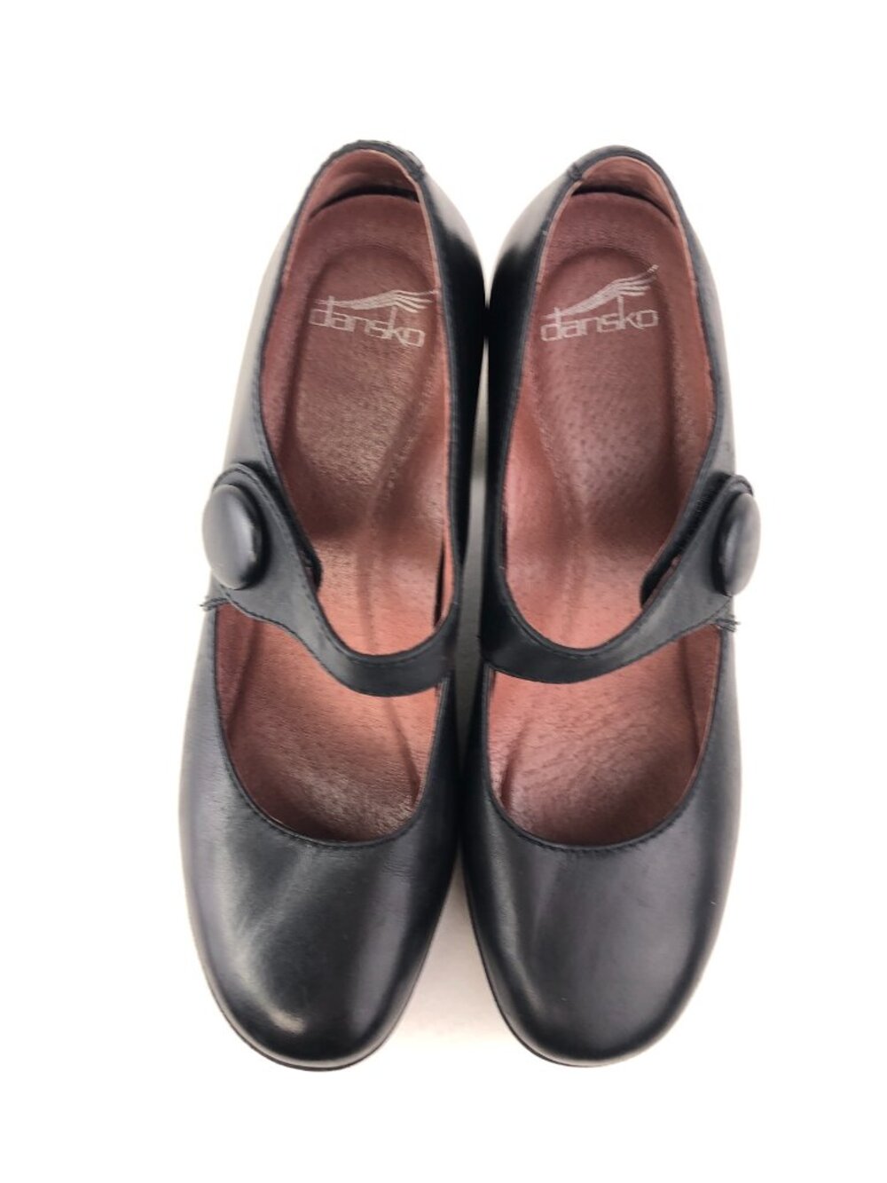 Dansko Page Black Leather Mary Jane Shoes EUR 40 - Picture 12 of 16